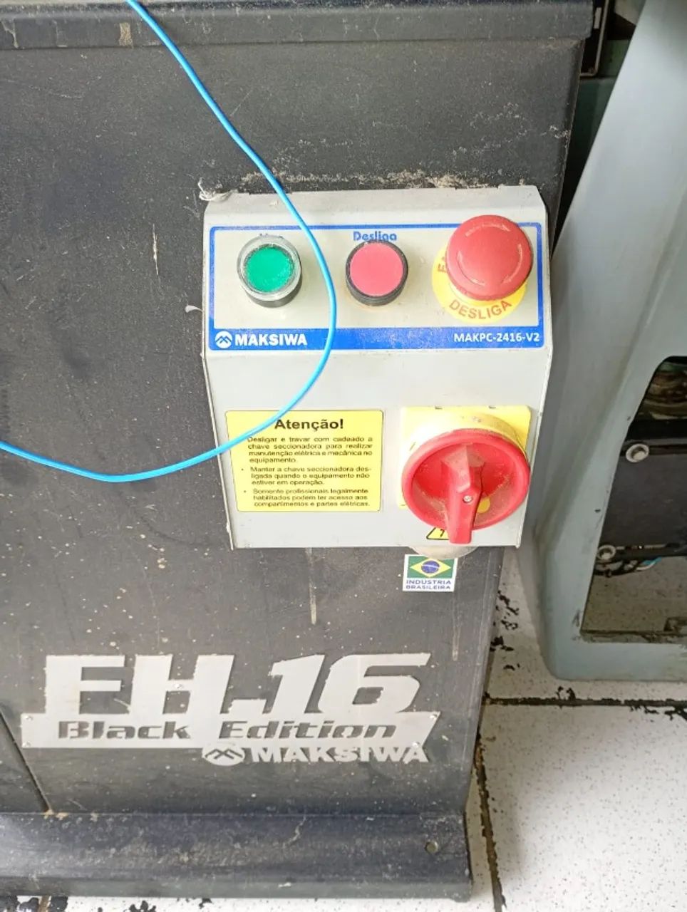Furadeira Horizontal FH.16 1cv Monofásico Maksiwa - Foto 2