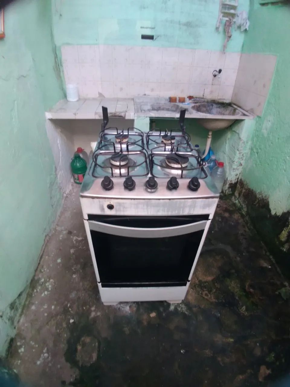 Fogão Brastemp 4 bocas elétrico
