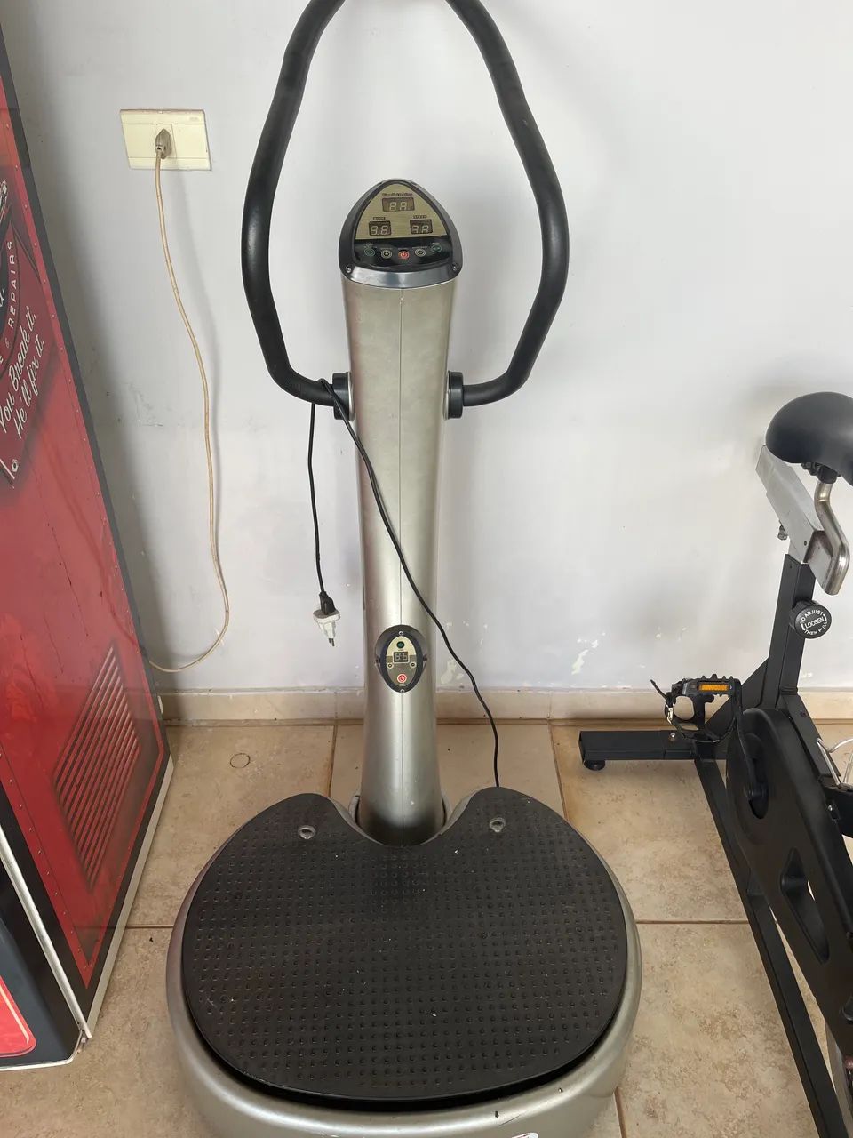 BICICLETA E PLATAFORMA FITNESS  - Foto 3