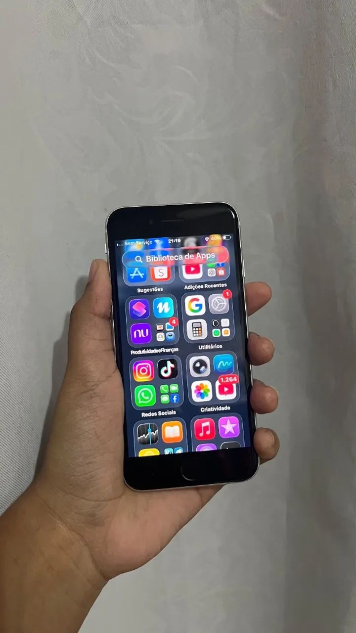 iPhone SE 128GB - Ótimo estado IOS 26.1 mesmo processador do iPhone 11 - Foto 2