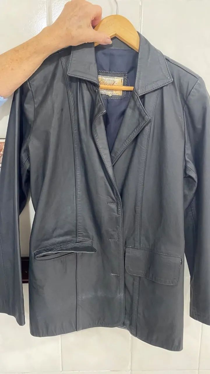 Blazer de Couro Legítimo  - Foto 2