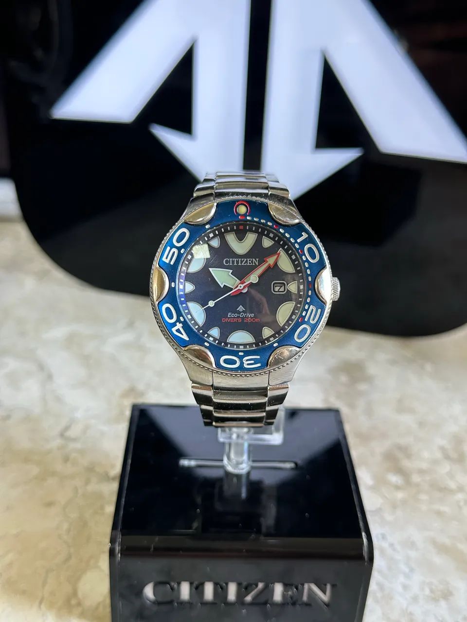 Citizen Orca full Aço - Acessórios - Tupi, Praia Grande 1501599086