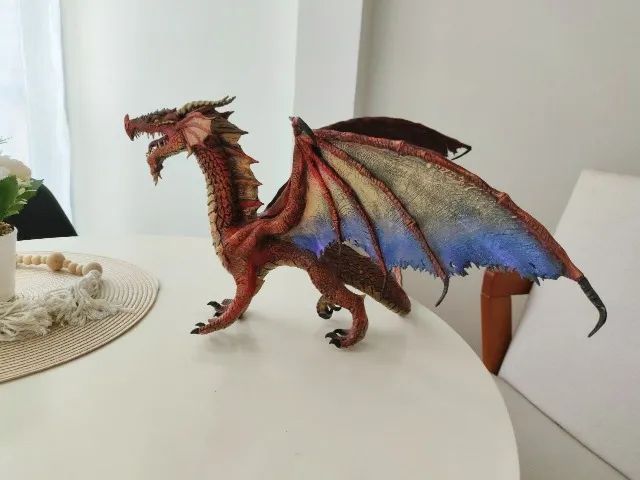 Dragão de biscuit artesanal