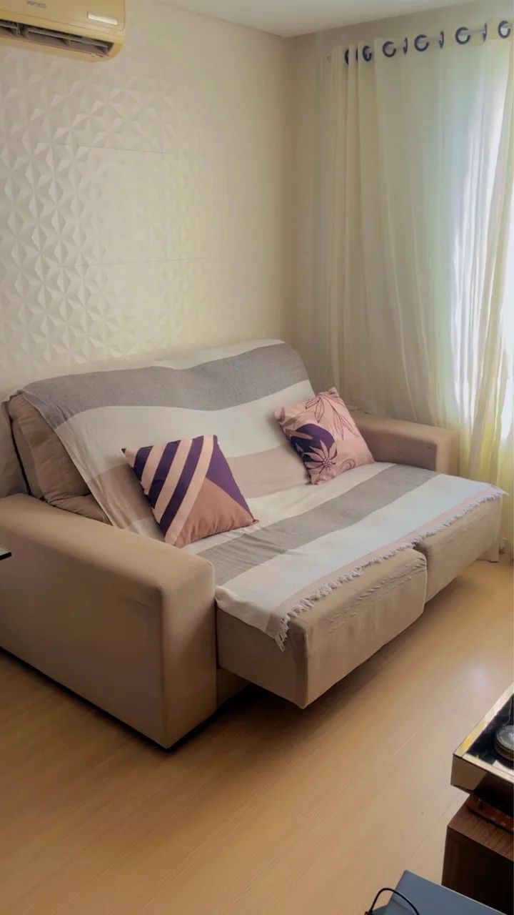 Sofá dois lugares retrátil 