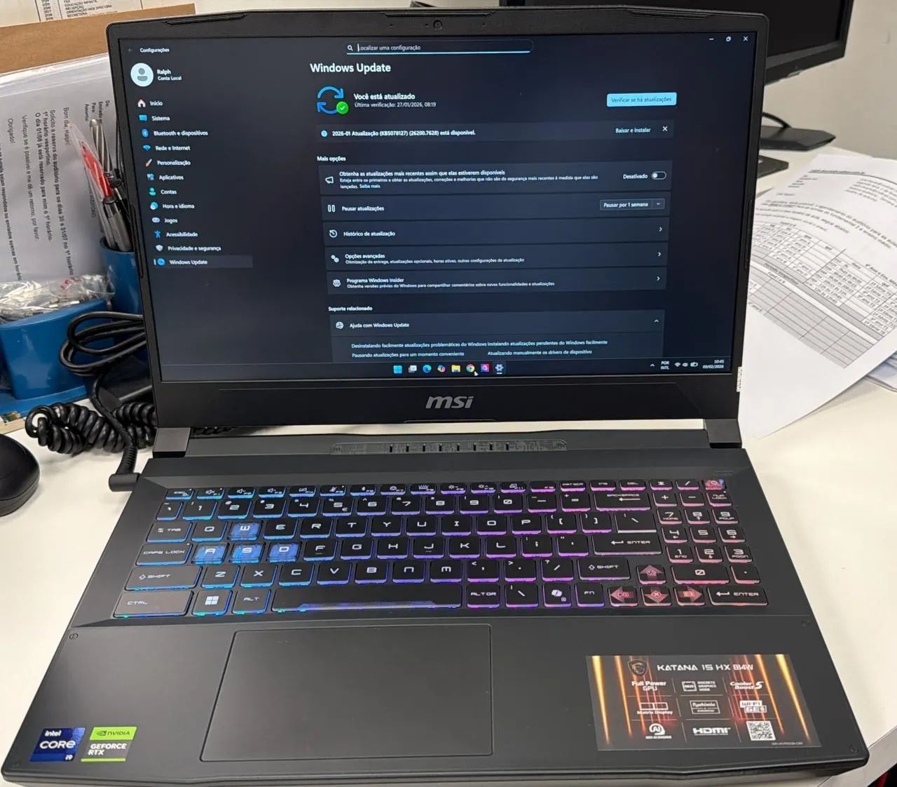 Notebook i9 14900HX + RTX 5070 - Foto 2