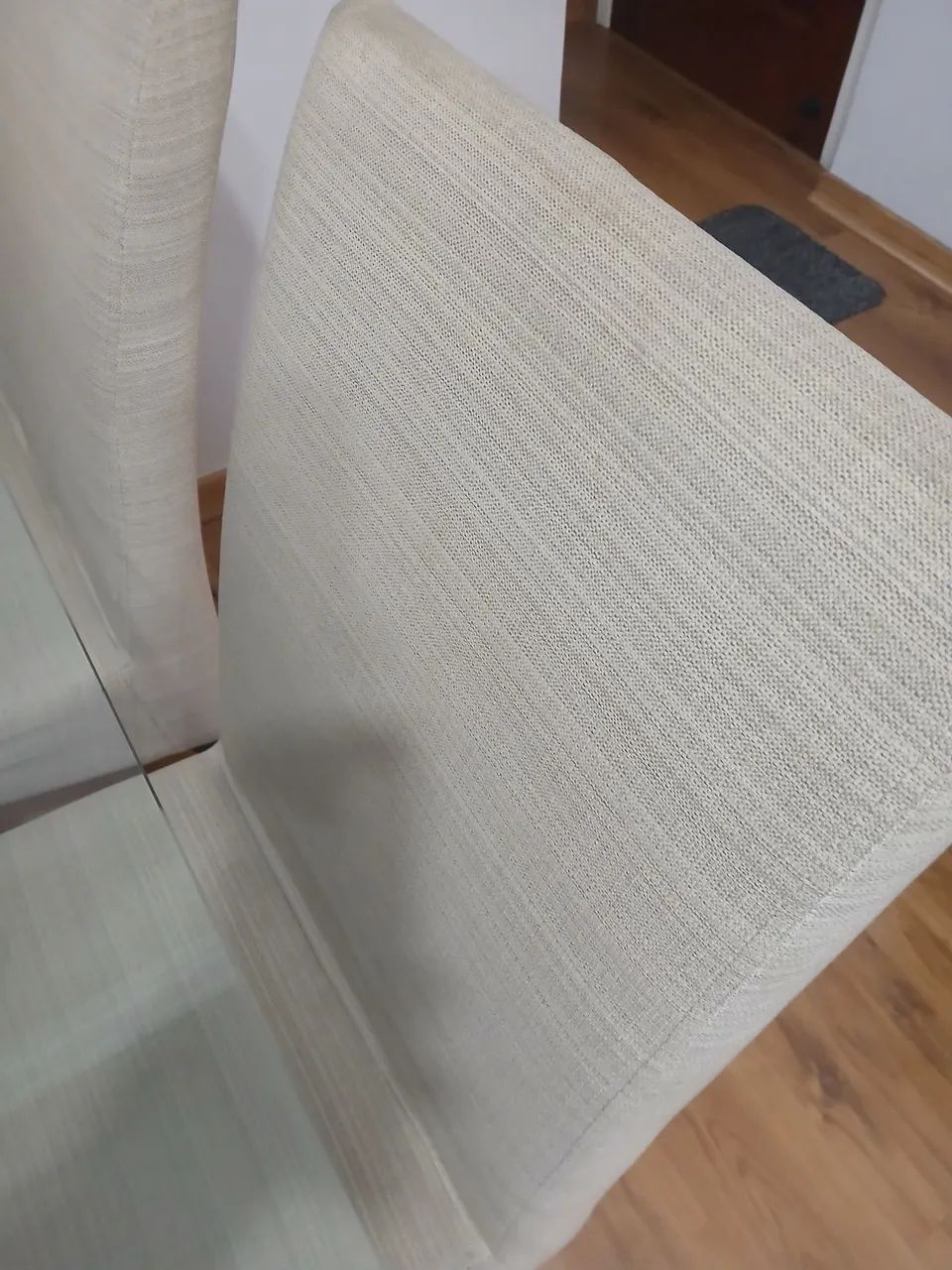 Mesa tampo vidro com 4 cadeiras - Foto 4