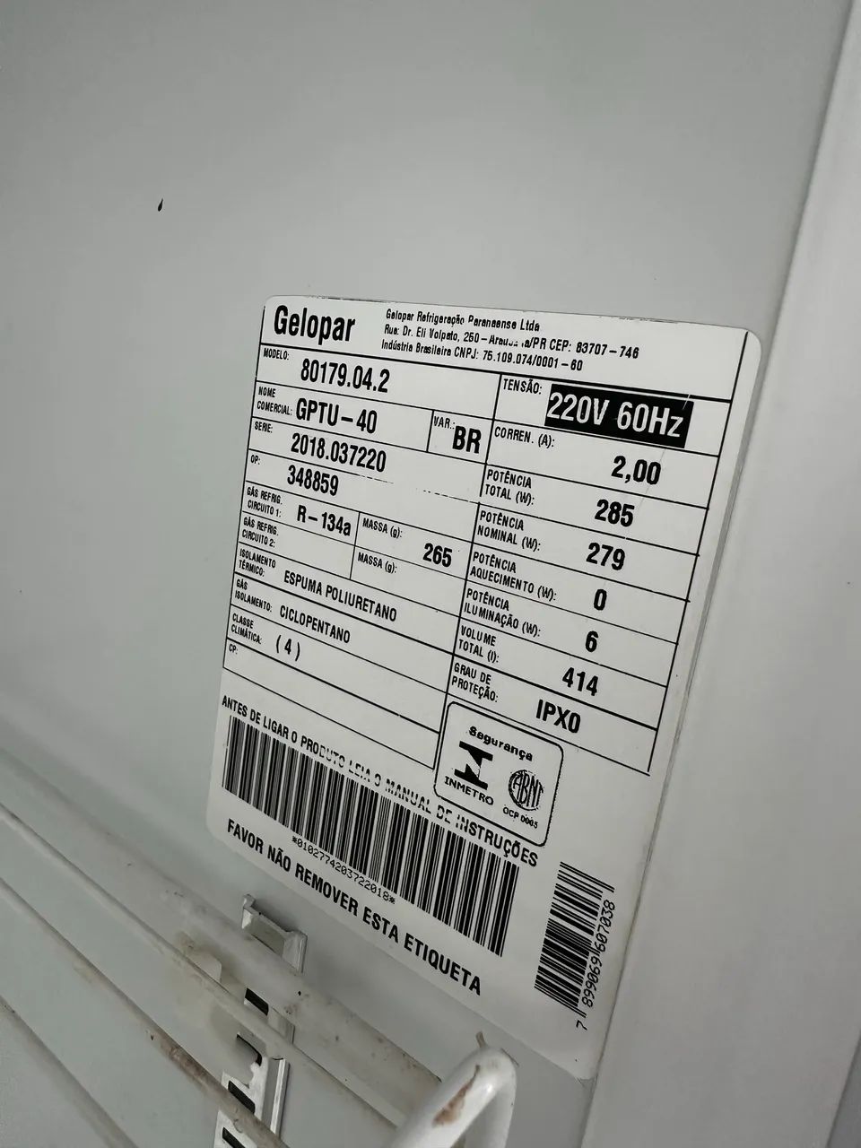 Geladeira Expositora Gelopar 220vt  - Foto 3