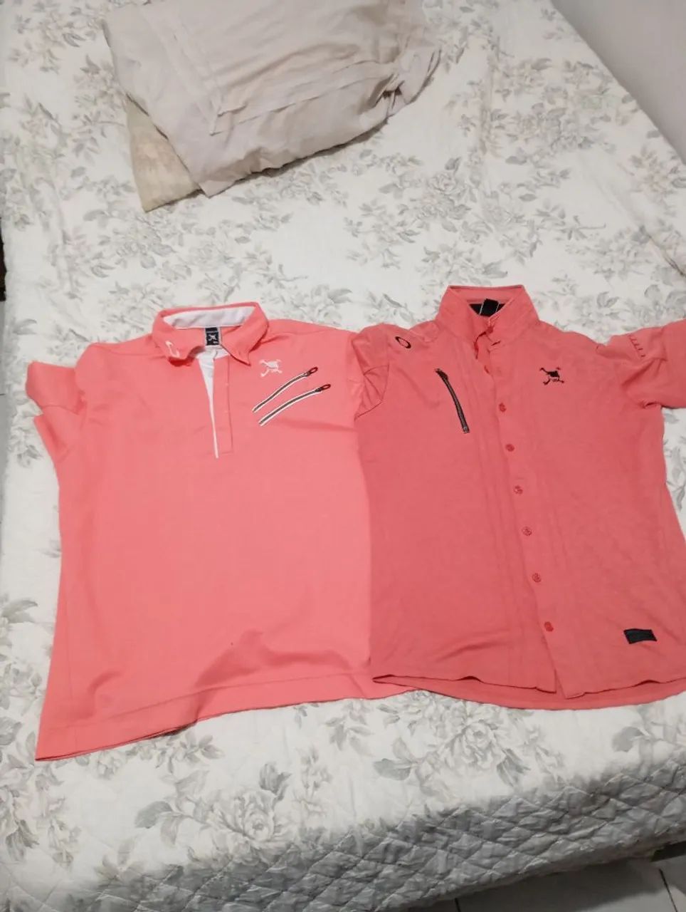 2 camisas polo skull