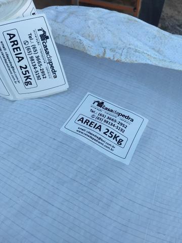 Areia saco 25 kg ensacado 3,80 no atacado
