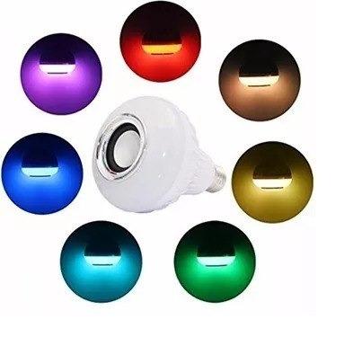 Lampada Led Rgb Com Som Via Bluetooth - Foto 2