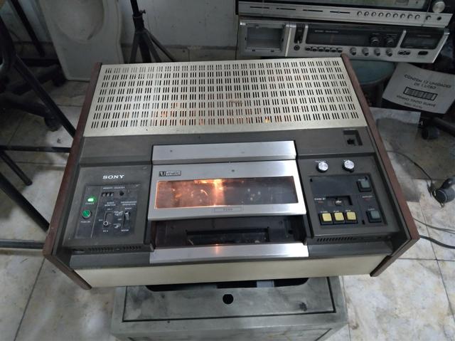 Antiguidade video sony u.matic