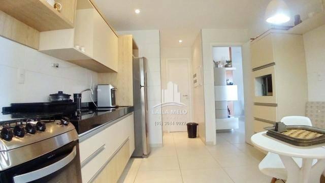 Apartamento mandara kauai,128 m2,3 suites,mobiliado,porto das dunas - Foto 4