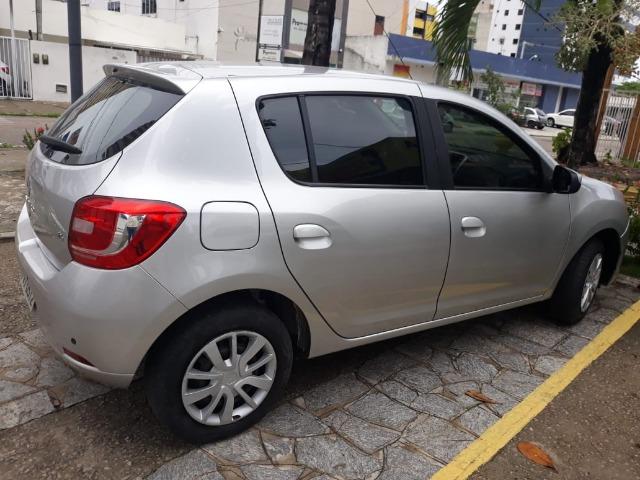 Sandero Expression, Ano 2015, completo, Aceitamos carro de menor valor - Foto 4