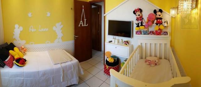 Vendo apartamento no Condomínio Lual de Ponta Negra 56m² 2/4 sendo uma suite, andar alto - Foto 5