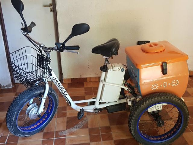 Triciclo Motorizado Elétrico Magias Italiana - Foto 3