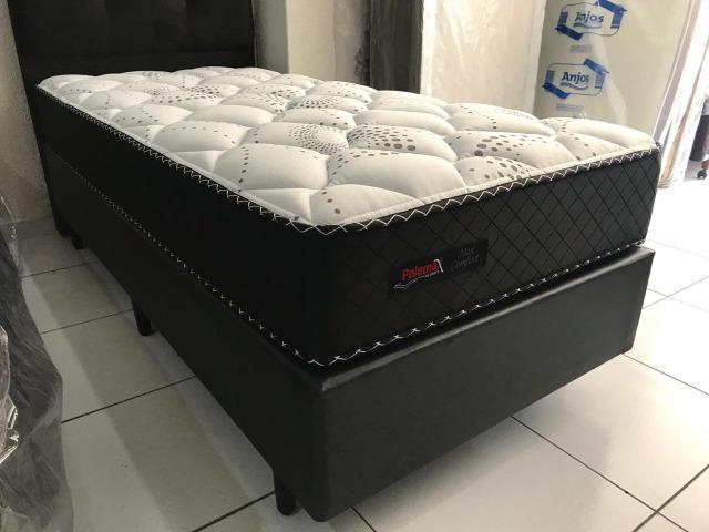 Cama Box Solteiro Maxconfort Palemax em Molas - Peça Nova!