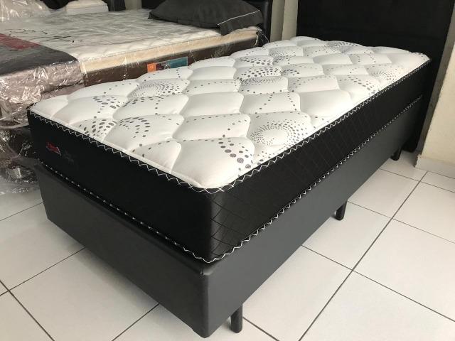 Cama Box Solteiro Maxconfort Palemax em Molas - Peça Nova! - Foto 4