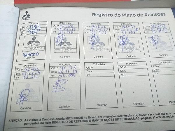 Mmc/ L200 Triton Savana 3.2 4x4 Automática Diesel 2017 Único Dono! - Foto 7