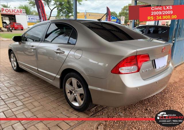 HONDA CIVIC 1.8 LXS 16V FLEX 4P AUTOMÁTICO - Foto 4