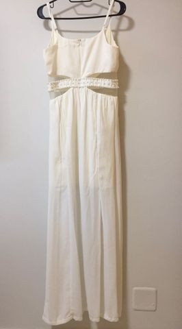 Vestido longo com pérolas Aquamar - Foto 4