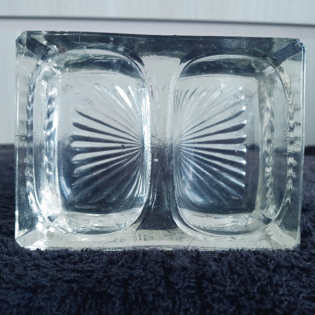 Potiche  Raro Tcheco em Vidro Grosso  com rica lapidação item de Antiquário. - Foto 6