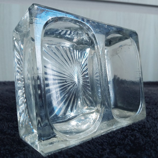 Potiche  Raro Tcheco em Vidro Grosso  com rica lapidação item de Antiquário. - Foto 4