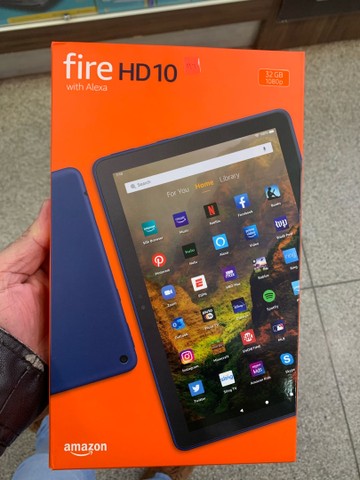 Novo Tablet Amazon Fire HD 10 32g - Escolha sua sua Cor  - Foto 5