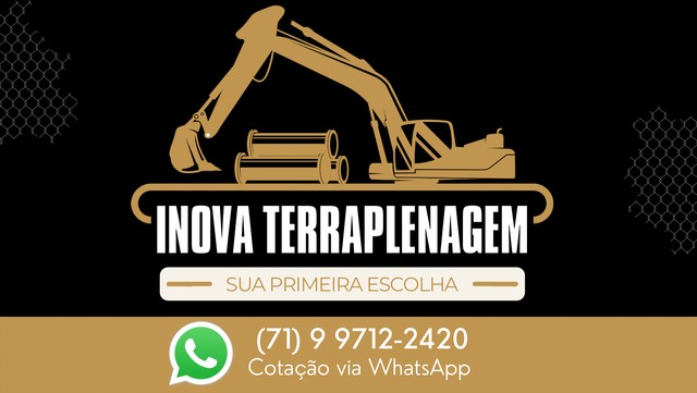 Terraplanagem, demolição, locação e transporte de máquinas 