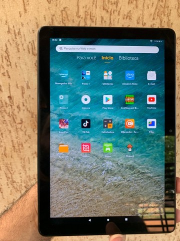 Novo Tablet Amazon Fire HD 10 32g - Escolha sua sua Cor 