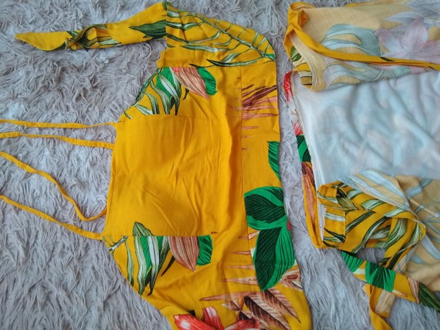Conjunto de saia e crooped  - Foto 2