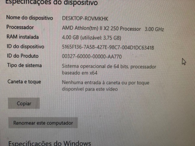 Desktop Amd Athlon 2 X2 250 3.00Ghz - Foto 6
