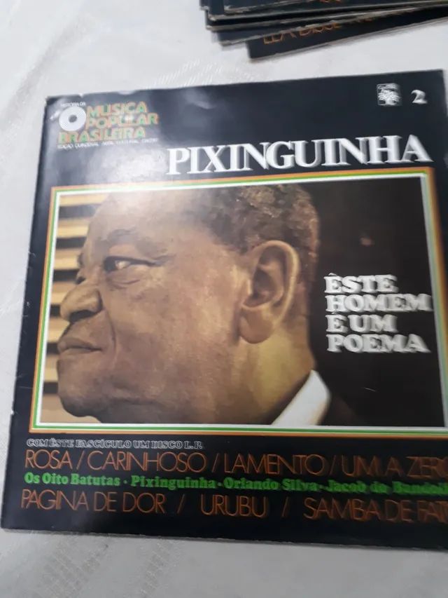 Coleção de disco de vinil 