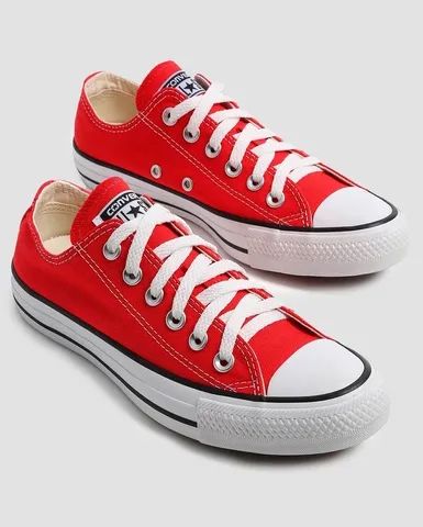 Tenis All Star Original Vermelho, Tênis Feminino All Star Usado 90461248