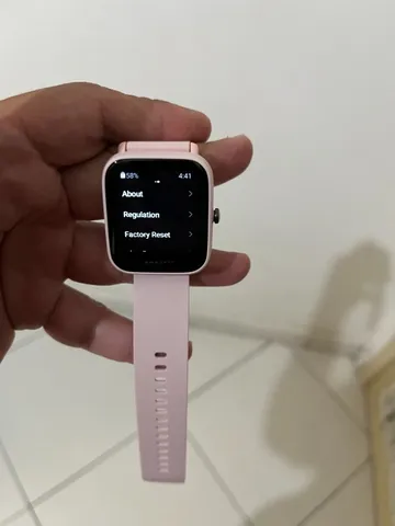 Relógio Smartwatch Amazfit Bip U Pro Gps, Pink Rosa Original