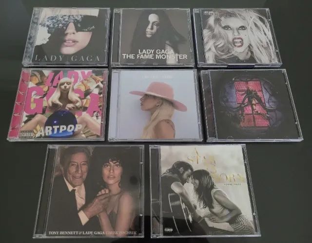Coleção CDs Lady Gaga - originais