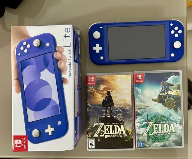 Nintendo switch lite zelda breath of the wild