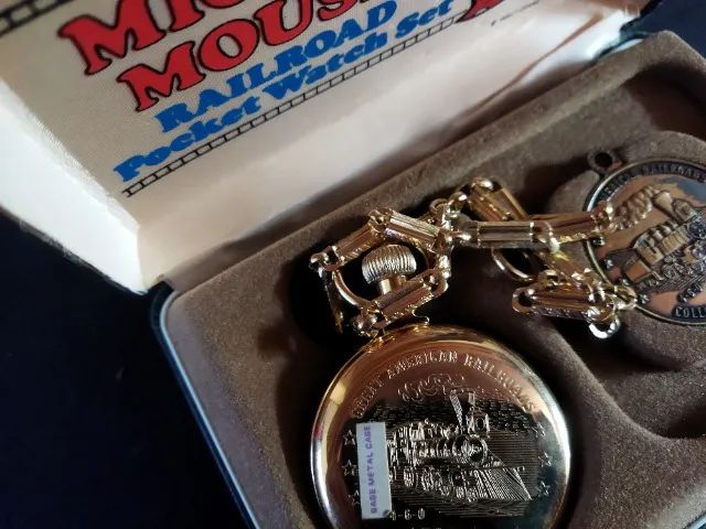 Relógio de Bolso Mickey Disney - Foto 4