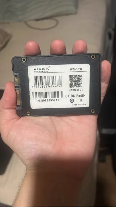 SSD 1Tb  - weijinto novo - Foto 2