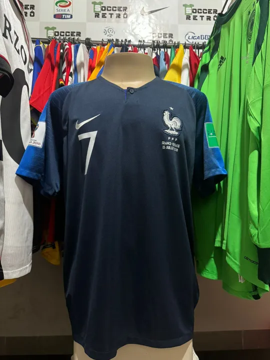 Camisa França Final Copa do Mundo 2018 Griezmann 7 Original