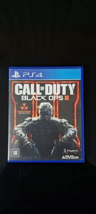 COD BO3 PS4 Boîte Steelbook Jeu Call Of Duty: Black Ops III (Black Ops 3) Pour PS4 - Version Steelbook (boîtier Métal) - Très Bon état Black Ops 3 Ps4