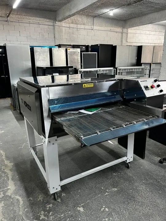 Forno esteira para pizza de 80cm de esteira a gás Pronta entrega!!! Tecnopizza
