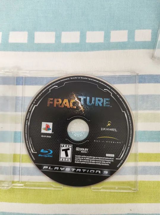 Fracture PS3 sem capa impressa
