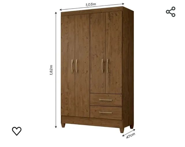 GUARDA ROUPA NOVO EM OFERTA  - Foto 2