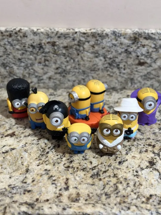 Minions 2015 e 2017 MC Donalds