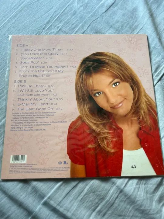 Lp disco vinil Britney Spears - ...Baby One More Time (Original) - Foto 2