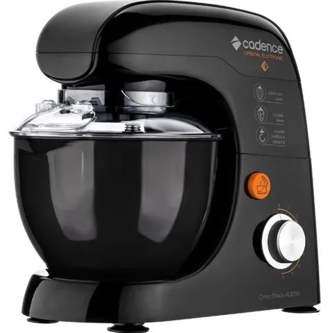 Batedeira Planetária Cadence Contrast BAT508 400W, 3,0Litros, 8 Velocidades - 110V (NOVO)