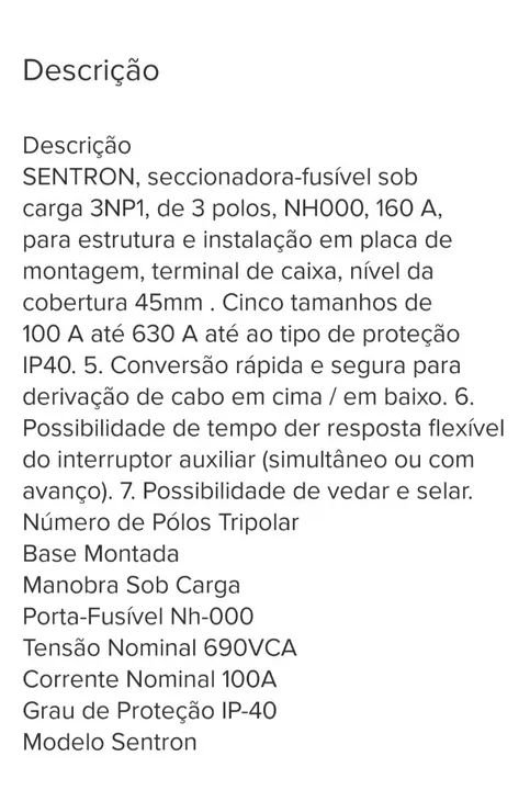 Oferta, Chave Seccionadora Saca Fusível / Oferta - Foto 5