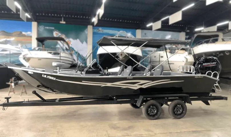 Barco Marajó Super 19 Alufort - ñ calaça/leveforte/Petybrasil/Fluvimar