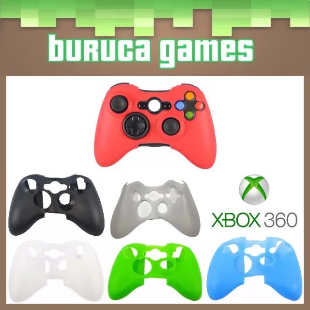 Capa de proteção de silicone para controle de Xbox 360
