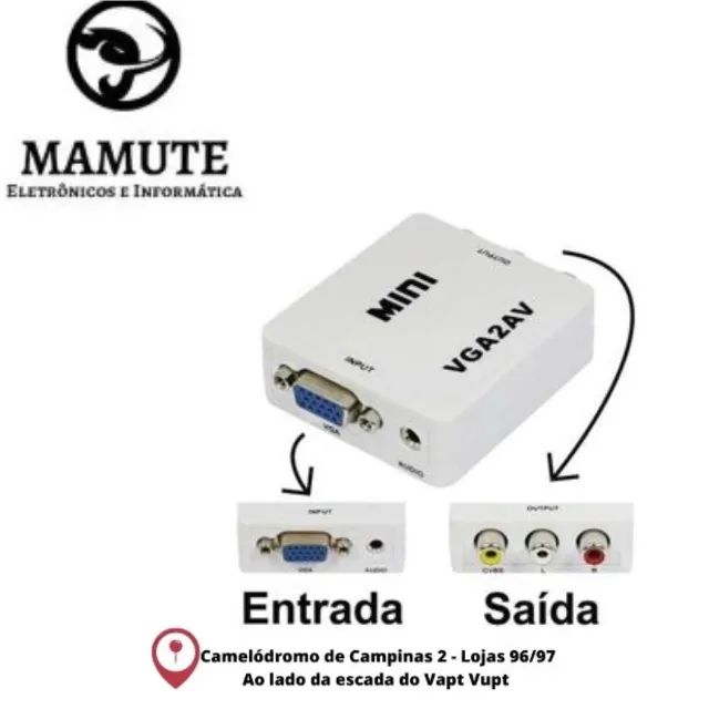 Conversor Vga para Rca